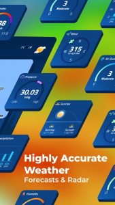 اسکرین شات برنامه Weather Radar Home 2