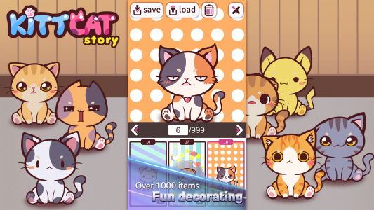 اسکرین شات بازی KittCat Story : Cat Maker 4