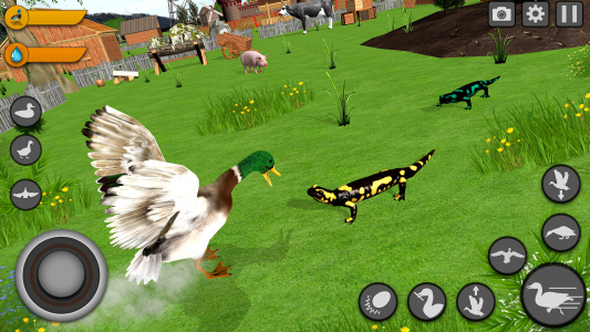 اسکرین شات 3 بازی Virtual Duck Family Game 3D