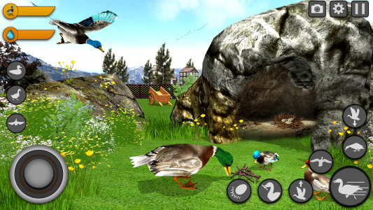اسکرین شات 1 بازی Virtual Duck Family Game 3D