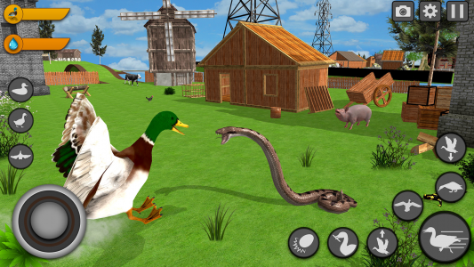 اسکرین شات 5 بازی Virtual Duck Family Game 3D