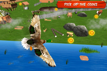 اسکرین شات بازی Virtual Duck Family Game 3D 2