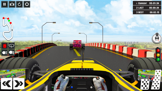اسکرین شات 3 بازی Formula Racing-Real Car Racing