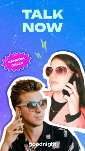 اسکرین شات 1 برنامه Goodnight: Voice Chat & Dating
