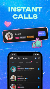 اسکرین شات برنامه Goodnight - Random Voice Chat 3