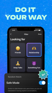 اسکرین شات برنامه Goodnight - Random Voice Chat 4