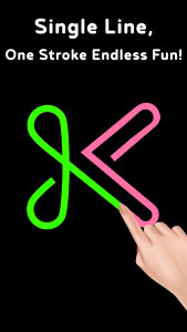 اسکرین شات 1 بازی Single Line Drawing Challenge