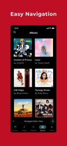 اسکرین شات 5 برنامه One Music Player