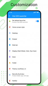 اسکرین شات برنامه One S25 Launcher - S25 One Ui 8