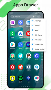 اسکرین شات برنامه One S25 Launcher - S25 One Ui 4