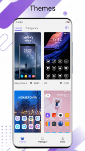 اسکرین شات برنامه One S20 Launcher - S20 One Ui 3