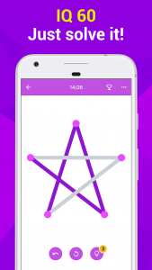 اسکرین شات 1 بازی 1LINE –One Line with One Touch