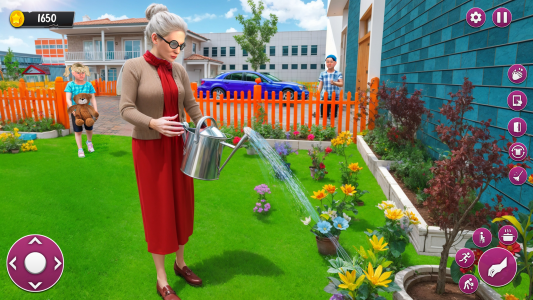 اسکرین شات 2 بازی Grandma Simulator Granny Game
