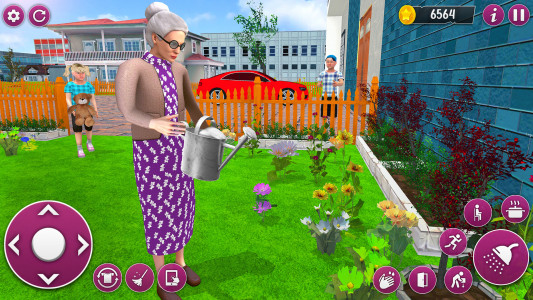اسکرین شات بازی Granny Simulator Grandma Games 1