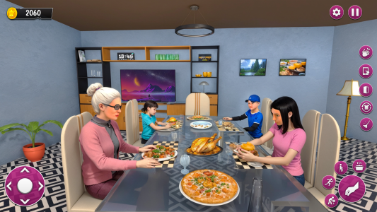 اسکرین شات 3 بازی Grandma Simulator Granny Game