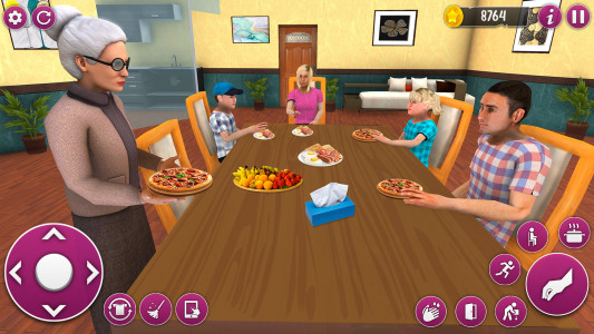 اسکرین شات بازی Granny Simulator Grandma Games 2
