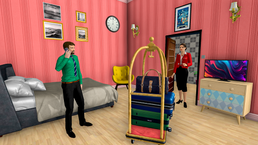 اسکرین شات 3 بازی Hotel Manager Waitress Games