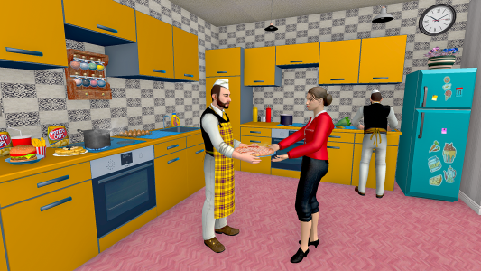 اسکرین شات 4 بازی Hotel Manager Waitress Games
