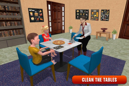 اسکرین شات بازی Virtual Waitress Simulator: Hotel Manager Job 3D 5