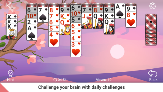 اسکرین شات 3 بازی Spider Solitaire
