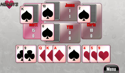 اسکرین شات 2 بازی Hearts