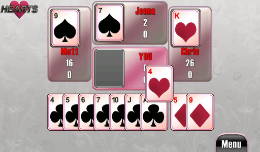 اسکرین شات 3 بازی Hearts