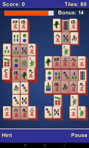 اسکرین شات بازی Mahjong 4