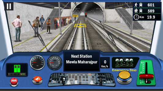 اسکرین شات بازی DelhiNCR MetroTrain Simulator 1