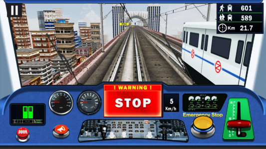 اسکرین شات بازی DelhiNCR MetroTrain Simulator 6
