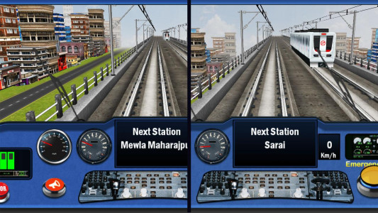 اسکرین شات بازی DelhiNCR MetroTrain Simulator 4