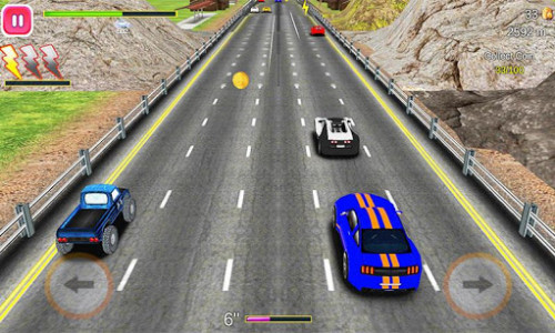 اسکرین شات بازی On The Traffic Race 5