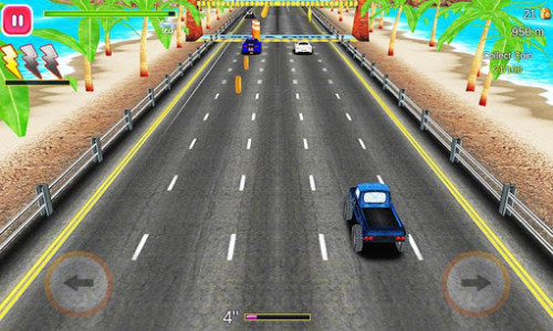 اسکرین شات بازی On The Traffic Race 6