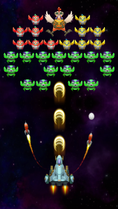 اسکرین شات بازی Galaxy Attack: Chicken Shooter 4