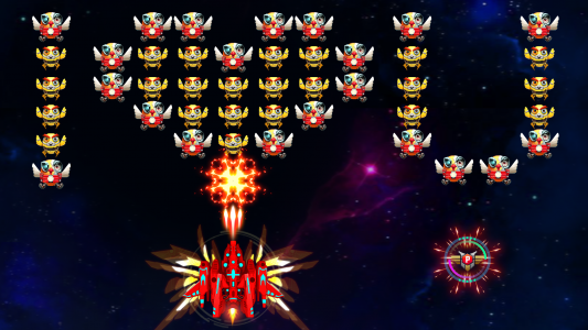 اسکرین شات 6 بازی Galaxy Attack: Chicken Shooter