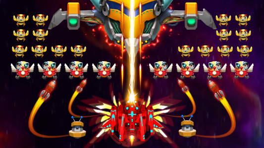 اسکرین شات بازی Galaxy Attack: Chicken Shooter 8