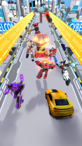اسکرین شات 3 بازی Hero Robot 3D: Robot Transform