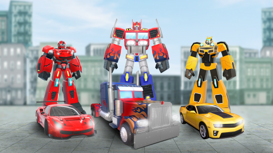 اسکرین شات 2 بازی Hero Robot 3D: Robot Transform