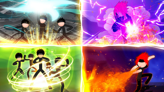 اسکرین شات 1 بازی Ninja Stick Fight: Ultimate