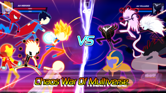 اسکرین شات 1 بازی Super Stick Fight AllStar Hero