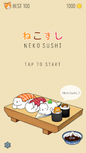 اسکرین شات بازی Neko Sushi 1