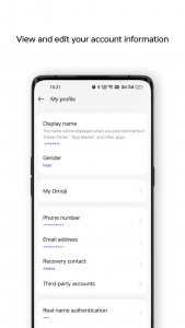 اسکرین شات 3 برنامه OnePlus Account
