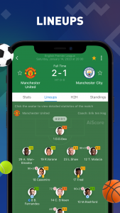 اسکرین شات برنامه AiScore - Live Sports Scores 3