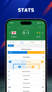 اسکرین شات برنامه AiScore - Live Sports Scores 3