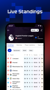 اسکرین شات 6 برنامه AiScore - Live Sports Scores