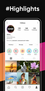 اسکرین شات 2 برنامه 1SStory - Story Maker