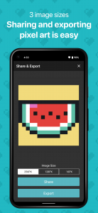 اسکرین شات 5 برنامه 8bit Painter