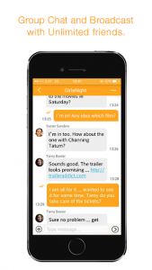 اسکرین شات برنامه OneTime Messenger 1