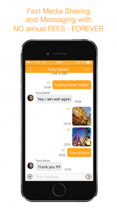 اسکرین شات برنامه OneTime Messenger 4