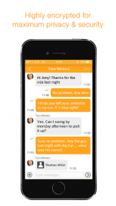 اسکرین شات برنامه OneTime Messenger 3