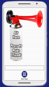 اسکرین شات برنامه Air Horn Prank 1